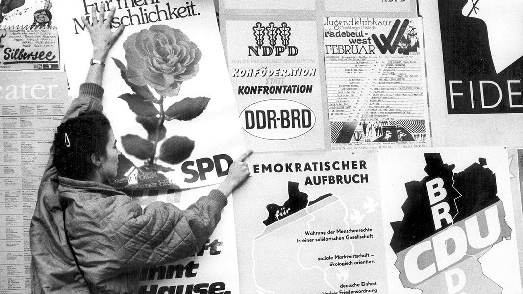 Vor 35 Jahren: Erste und letzte freie Volkskammerwahl in der DDR