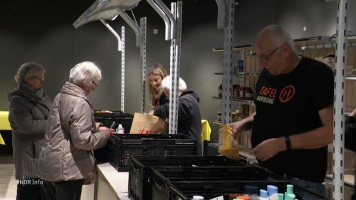 Wegen Armut und Inflation - Spendenaktion der Tafeln in Harburg