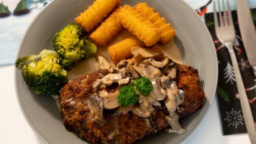 Rezept "Schnitzel gefüllt mit Champignons und Schinken" | NDR.de - Ratgeber - Kochen