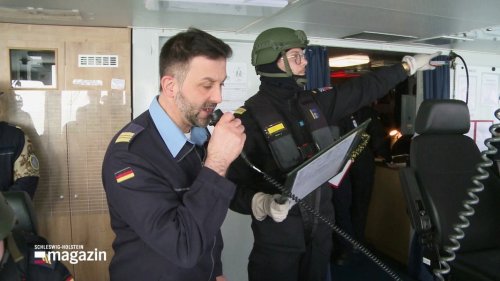 Schutz vor Angriffen: Training der Marine vor Lübecker Bucht