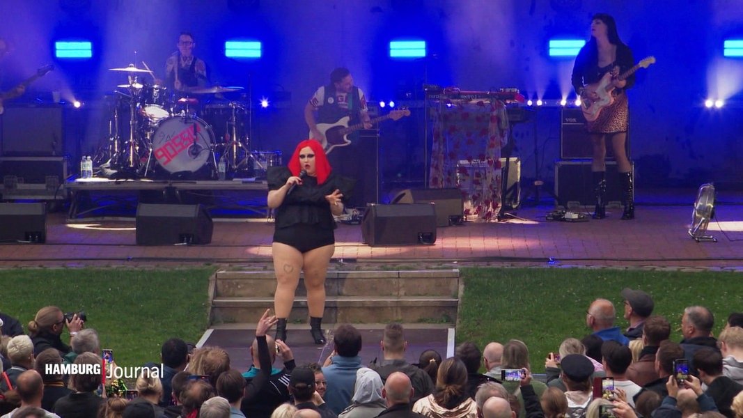 Beth Ditto und Gossip mit neuen Songs im Hamburger Stadtpark