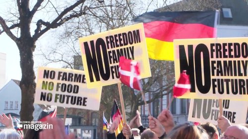 Demonstrationen in Neumünster