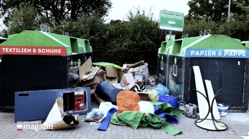 Norderstedt: Mit "Oskar" gegen übervolle Müllcontainer
