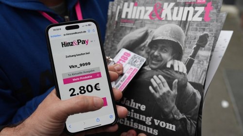 Hamburg: "Hinz&Kunzt" zufrieden mit digitaler Bezahloption