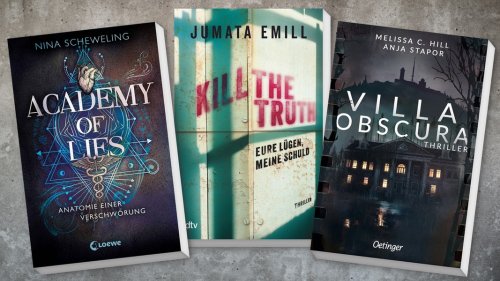 Krimis für Teens: "Kill the Truth", "Villa Obscura", "Academy of Lies"