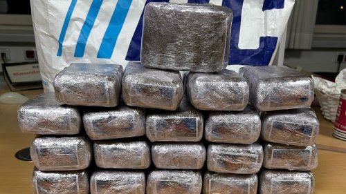 Mann auf der A7 mit zehn Kilogramm Haschisch gestoppt