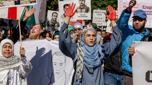 Mehr als 1.000 Menschen bei Pro-Palästina-Demo in Hamburg