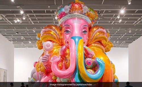 AI Pics Of Lord Ganesh At An International Art Fair Stuns Internet