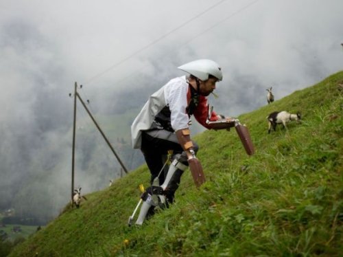 Man Uses Custom Prosthetics in His Quest to Live as a Goat