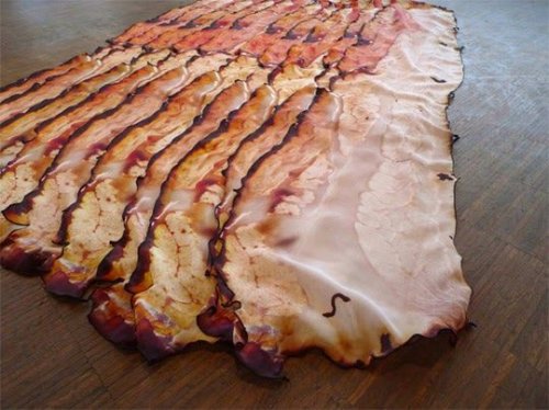 This Highly Realistic Bacon Scarf Looks Good Enough to Eat