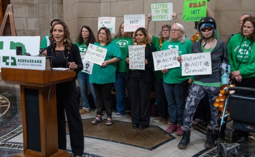 ‘Absolute failure’: Medical cannabis regulatory bill stalls in Nebraska Legislature • Nebraska Examiner