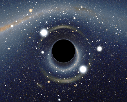 Zwarte gaten als databases van het heelal