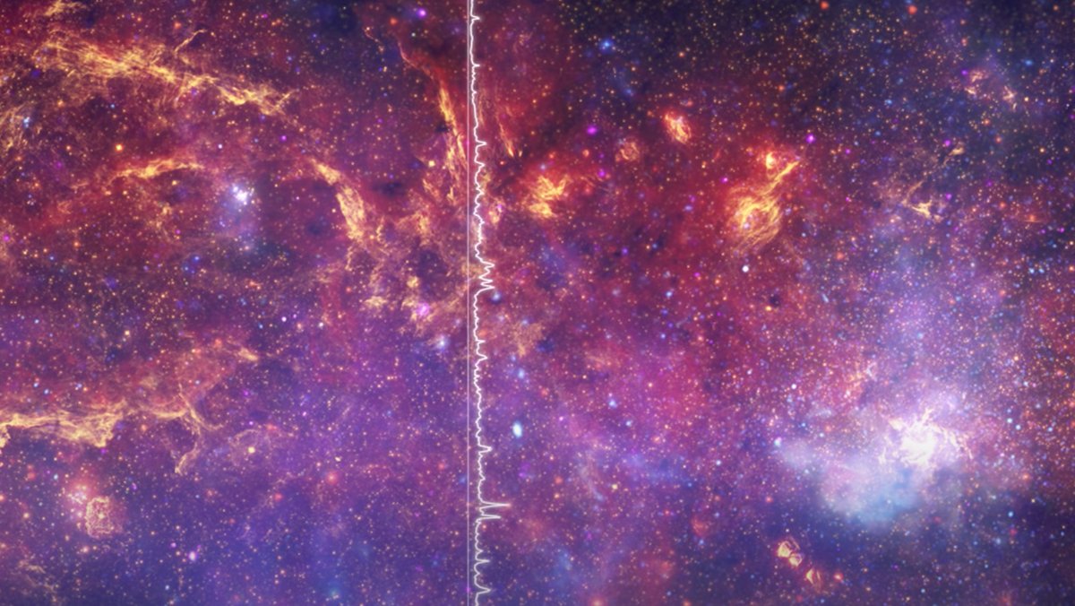 NASA Turns Milky Way Images into Angelic Music