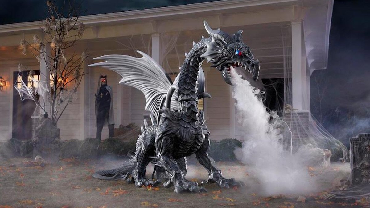GAME OF THRONES-ify Your Lawn with a Giant Dragon