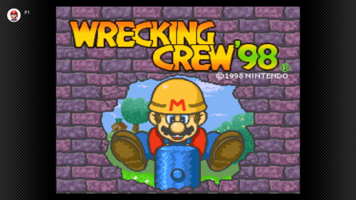 Wrecking Crew ’98, Super R-Type come to Nintendo Switch Online
