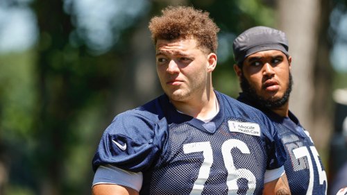 Bears LT Teven Jenkins Worked with Second-Team