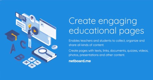 Engaging educational pages