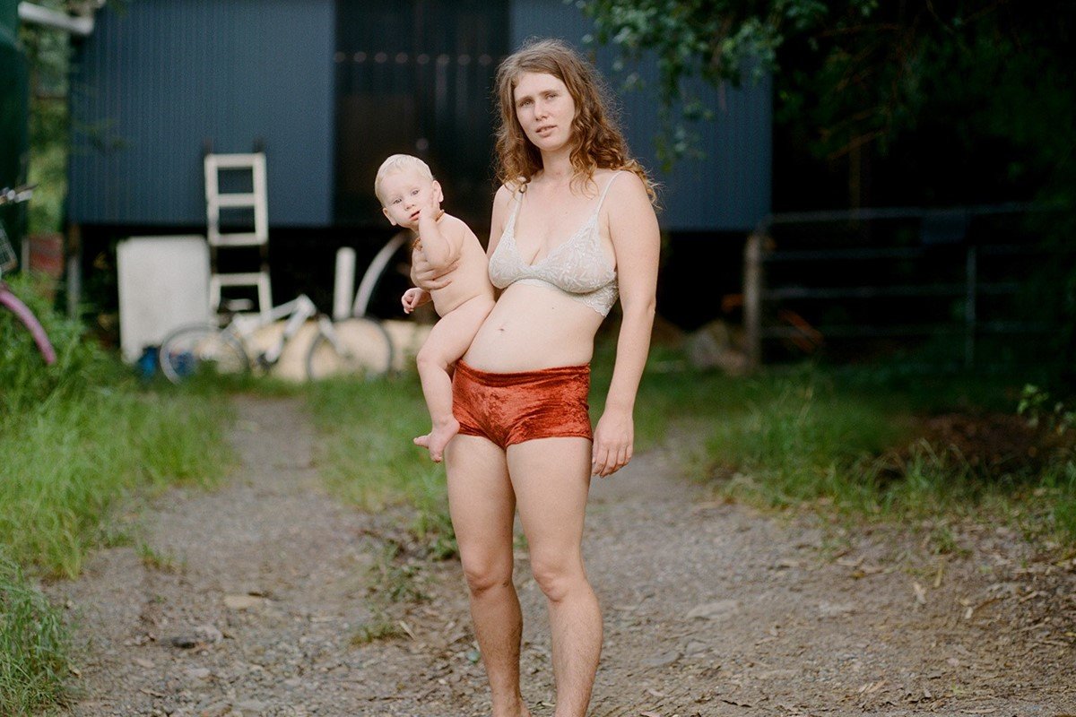 Amy Woodward’s portraits capture the intimate realities of early motherhood