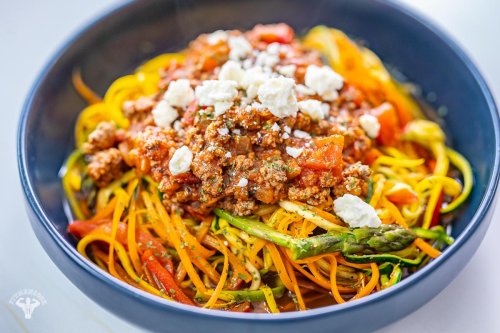 Ratatouille Style Veggie Spaghetti Recipe - Fit Men Cook