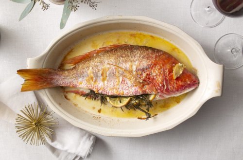 Roasted Whole Fish with Herbs