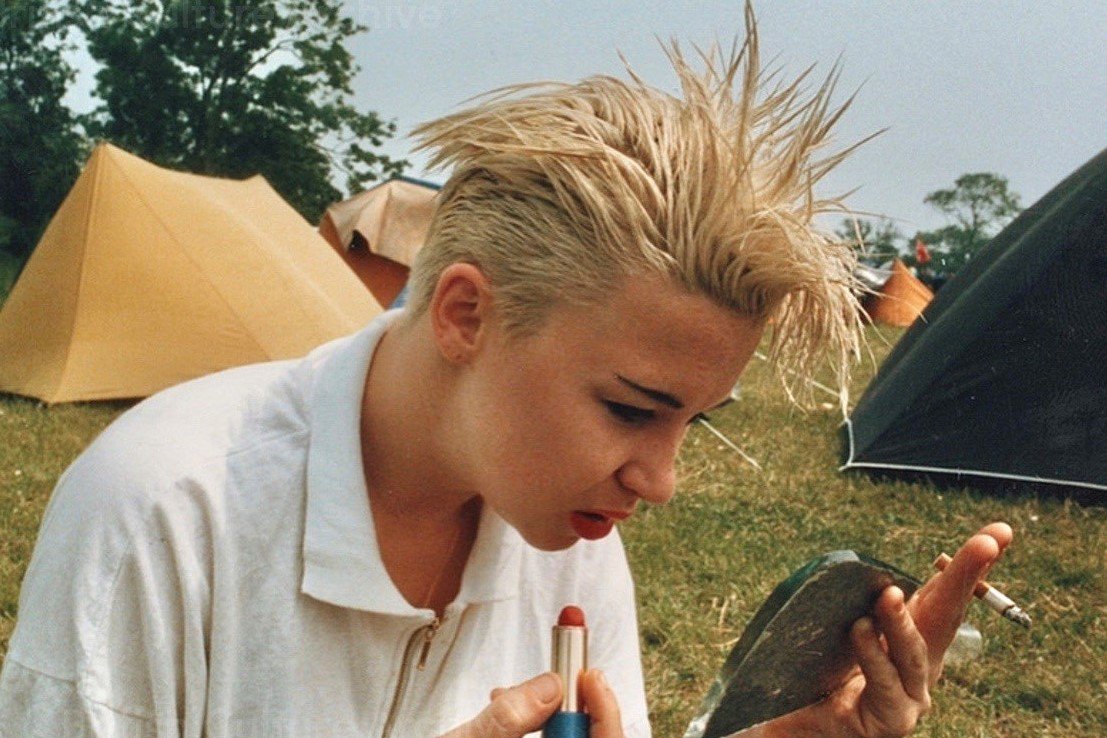 Lost archive photos from Glastonbury festival