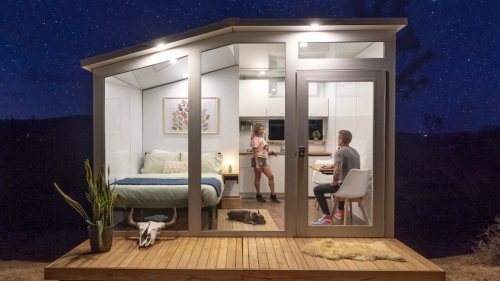 Inklusive Möbel und Technik: Tiny House für 36.000 Euro ist binnen 60 Minuten gebaut