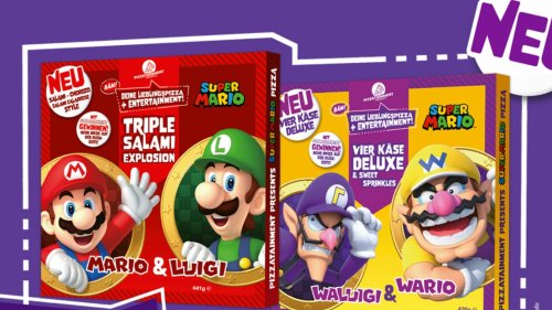 Super Mario Pizza jetzt in diesen Supermärkten: Herzhaft schlemmen und eine Nintendo Switch gewinnen