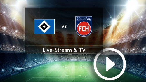 HSV gegen 1. FC Heidenheim: So seht ihr die Top-Partie der 2. Bundesliga gratis im TV und Live-Stream