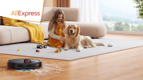 Lasergesteuerter Saug- und Wischroboter für 94 Euro: Top-Deal im Sunshine-Sale bei AliExpress