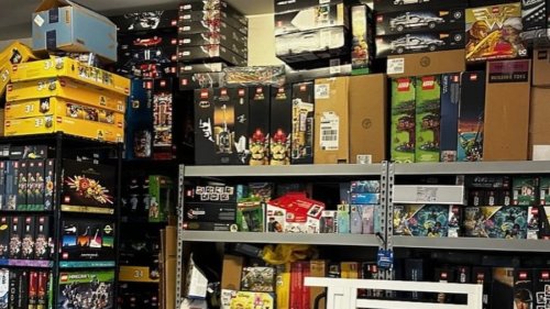 Lego statt Kokain: Polizei präsentiert Diebesgut im Wert von 280.000 Euro
