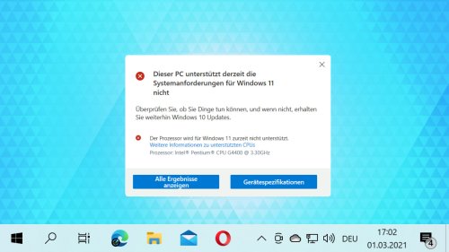 Windows 11: So umgeht ihr die CPU-Sperre beim Upgrade