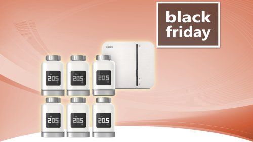 Starker Black Friday-Deal bei tink: Sechs Smarte Thermostate von Bosch im Paket
