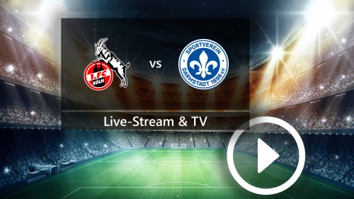 1. FC Köln gegen SV Darmstadt 98: So könnt ihr das Top-Spiel der 2. Bundesliga im TV und Live-Stream mitverfolgen