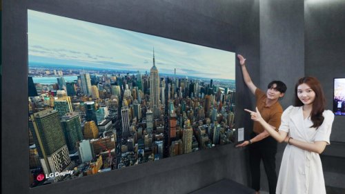 TV-Display als Lautsprecher: Weltgrößter OLED-Fernseher lässt seinen Bildschirm erklingen