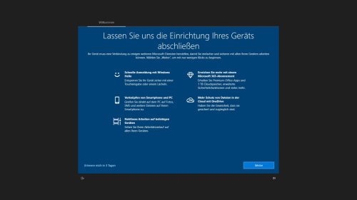 Windows 10 und 11: So deaktiviert ihr die Aufforderung "Einrichtung abschließen"