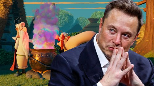 Asterix zieht Elon Musk durch den Kakao: Das steckt hinter der Szene