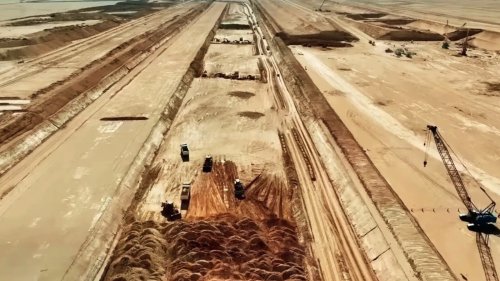Status von "The Line": Neues Video zum größten Bauwerk der Menschheit