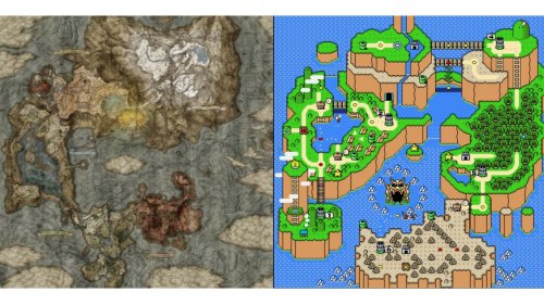 Elden Ring ähnelt Super Mario World: Karten im direkten Vergleich werfen Fragen auf