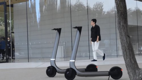Selbst balancierender E-Scooter: Sieht gut aus, fällt nicht um