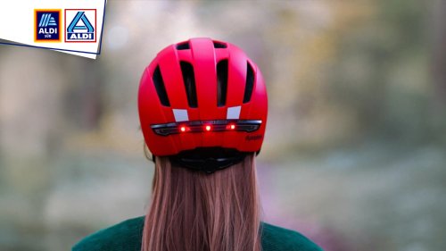 Fahrrad-Zubehör von Prophete bei Aldi im Angebot: Helm, Akkupumpe, Seitentasche und mehr