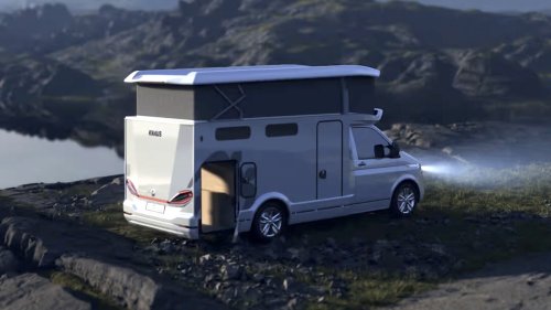 Knaus Tourer CUV: Wohnmobil-Neuheit auf VW-Basis hat superpraktisches Hubdach