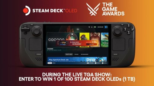 Steam Deck: Große Game Awards Verlosung - So könnt ihr eine von 100 Konsolen gewinnen