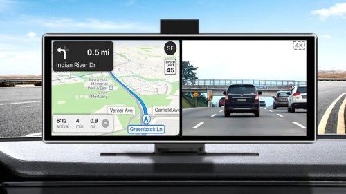 Multimedia und Sicherheit vereint: 11-Zoll-CarPlay-Autoradio mit 4K-Dashcam zum Top-Preis