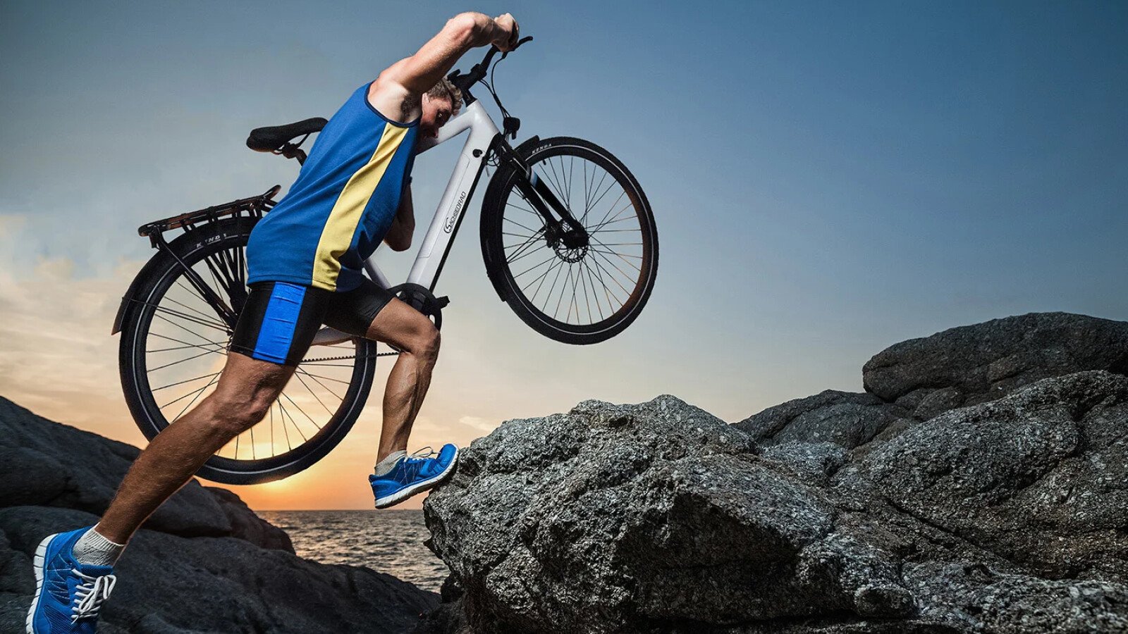 Trekking-E-Bike mit Riemenantrieb und geringem Gewicht: Bei Lidl spart ihr 600 Euro