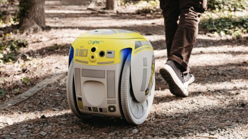 Vom Vespa-Erfinder, statt Rucksack: Dieser Roboter trägt all eure Sachen
