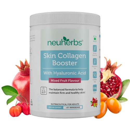 Buy Skin Collagen Booster with Hyaluronic Acid - Neuherbs