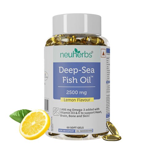 Buy Omega 3 Deep Sea Fish Oil Capsules & Tablets Online - Neuherbs
