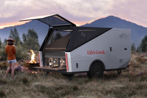 LG hits CES with a cutting-edge, portable ... camping trailer!?