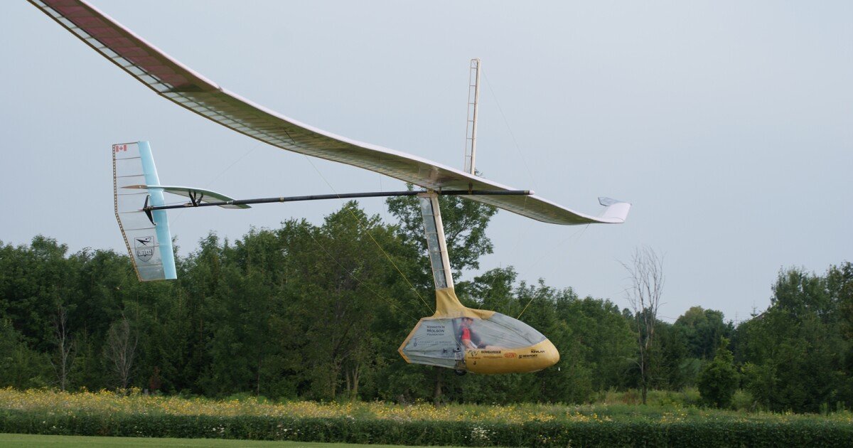 “Snowbird” claims record for sustained flight of a human-powered ornithopter