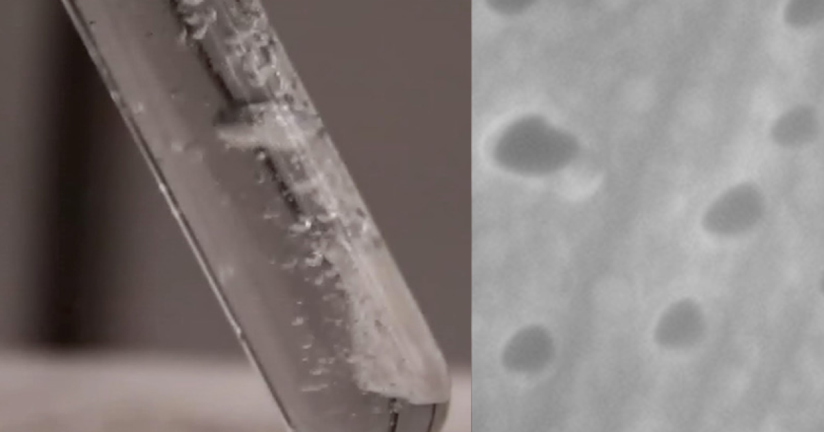 Aluminum-gallium powder bubbles hydrogen out of dirty water